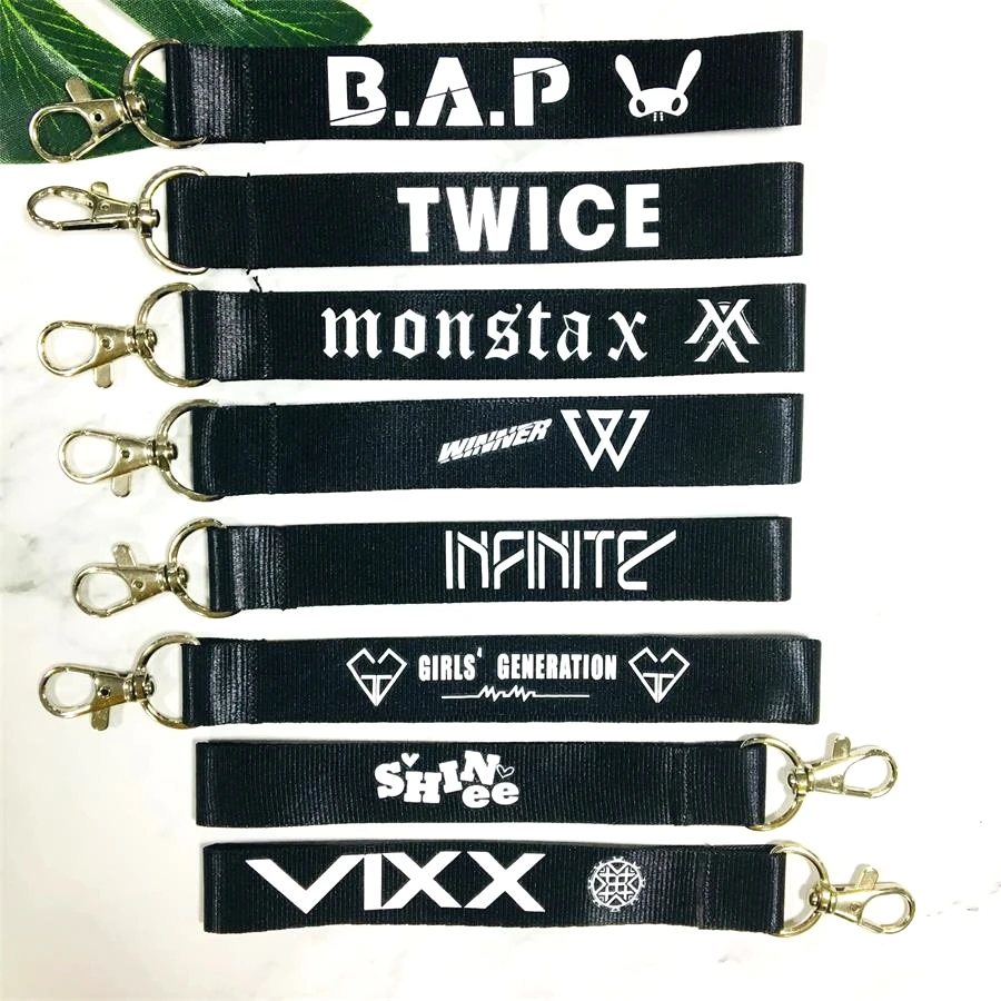 Брелок для ключей Kpop MONSTA X VIXX SHINEE IKON b. A.P|Ремешки телефонов| |