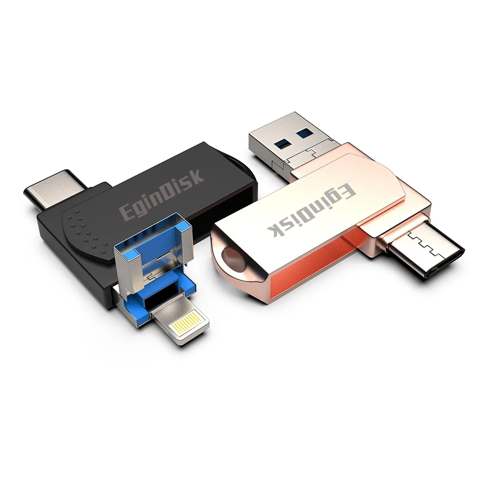 USB флеш накопитель 128 ГБ 8 Lightning/TYPE C для iPhone 6 Plus 7 X Usb usb телефона Android|USB