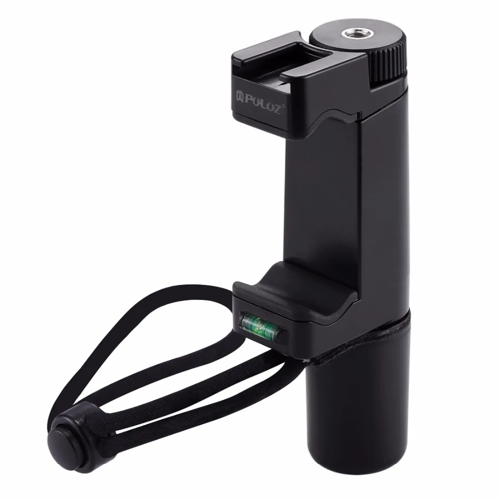 PULUZ F Mount рукоятка для смартфона с ремешком на запястье адаптер крепления штатива