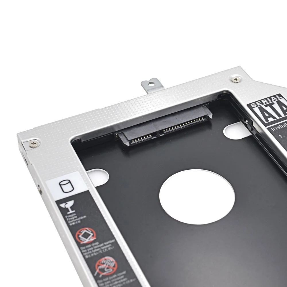 Для lenovo ThinkPad T440P T540P W540 Optibay 2nd HDD Caddy 9,5 мм SATA 3,0 для 2," SSD DVD привод чехол Корпус CD-ROM адаптер
