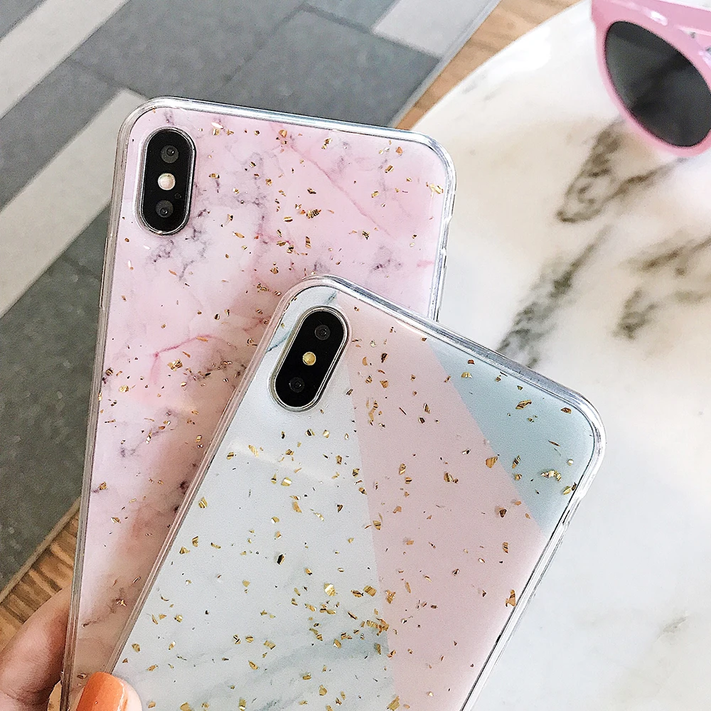 Роскошный lovecom золотой мраморный чехол для iPhone 11 Pro Max XS Max XR X 6 6S 7 8 Plus противоударный мягкий эпоксидный чехол для телефона