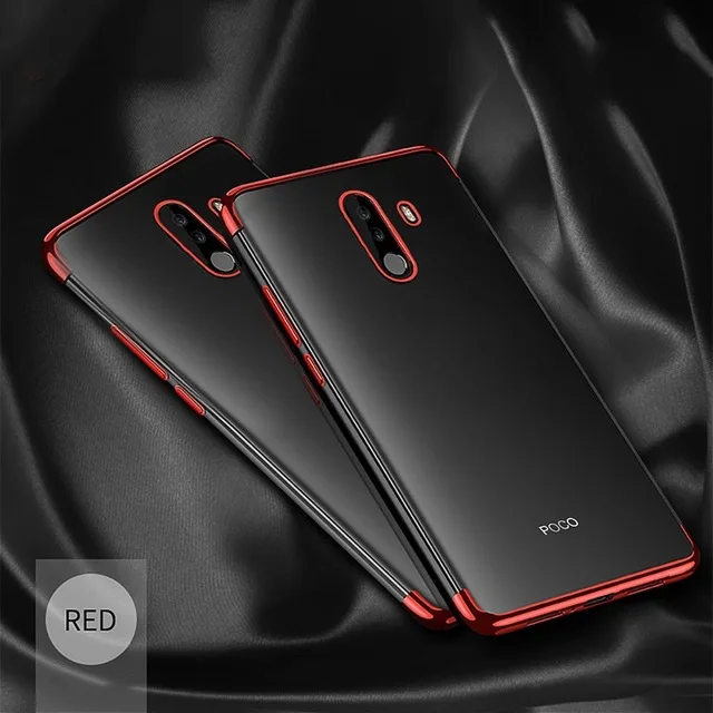PocoPhone F1 чехол Clear YIYONG Роскошный тонкий чехол из ТПУ на заднюю панель Xiaomi PocoPhone F1 силиконовый мягкий чехол для Xiomi Redmi Poco F1 чехол