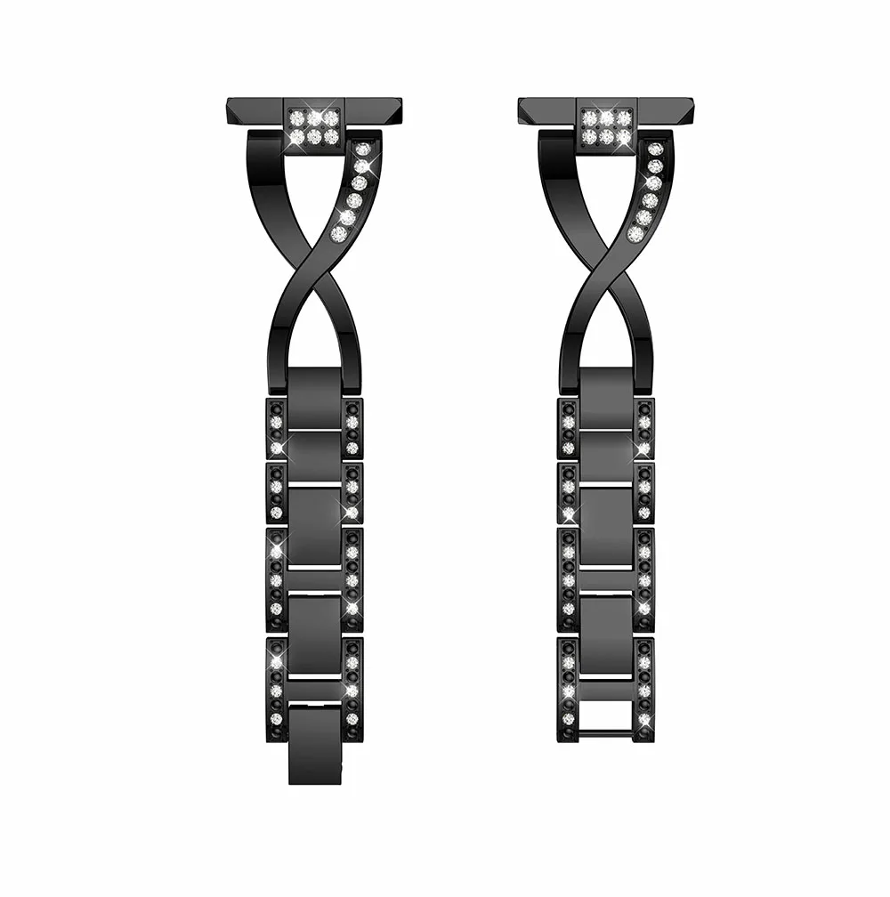 Ремешок для часов для Fitbit Versa, браслет на запястье, умные аксессуары, 125 мм-190 мм, элегантный роскошный сменный ремешок для часов, ремень correa