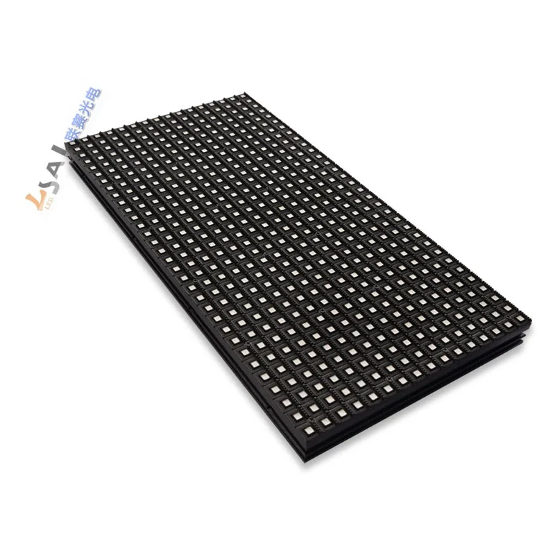 LianSai P8 LED screen panel module Outdoor 256*128mm 32*16 pixels 1/4 scan SMD3535 RGB Full Color display | Электронные
