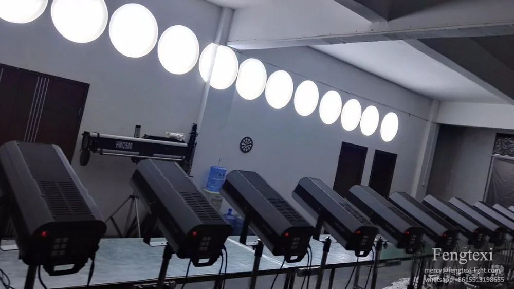 DMX 512 440 Вт Светодиодный светильник Fresnel COB с точечным фокусом, эллипсоидальный светильник/светильник Lekos, светильник с коротким и средним фокусным расстоянием