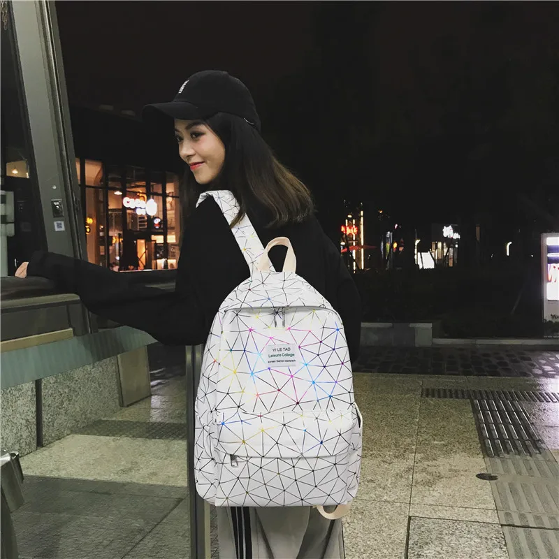 Youda Унисекс Рюкзак мягкий из искусственной кожи повседневное простой колледж