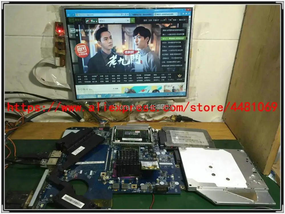 LA 3551P для ноутбука Acer aspire 5320 5720 5720G материнская плата MBAHE02001 MB.AHE02.001 ICL50 L03 ddr2