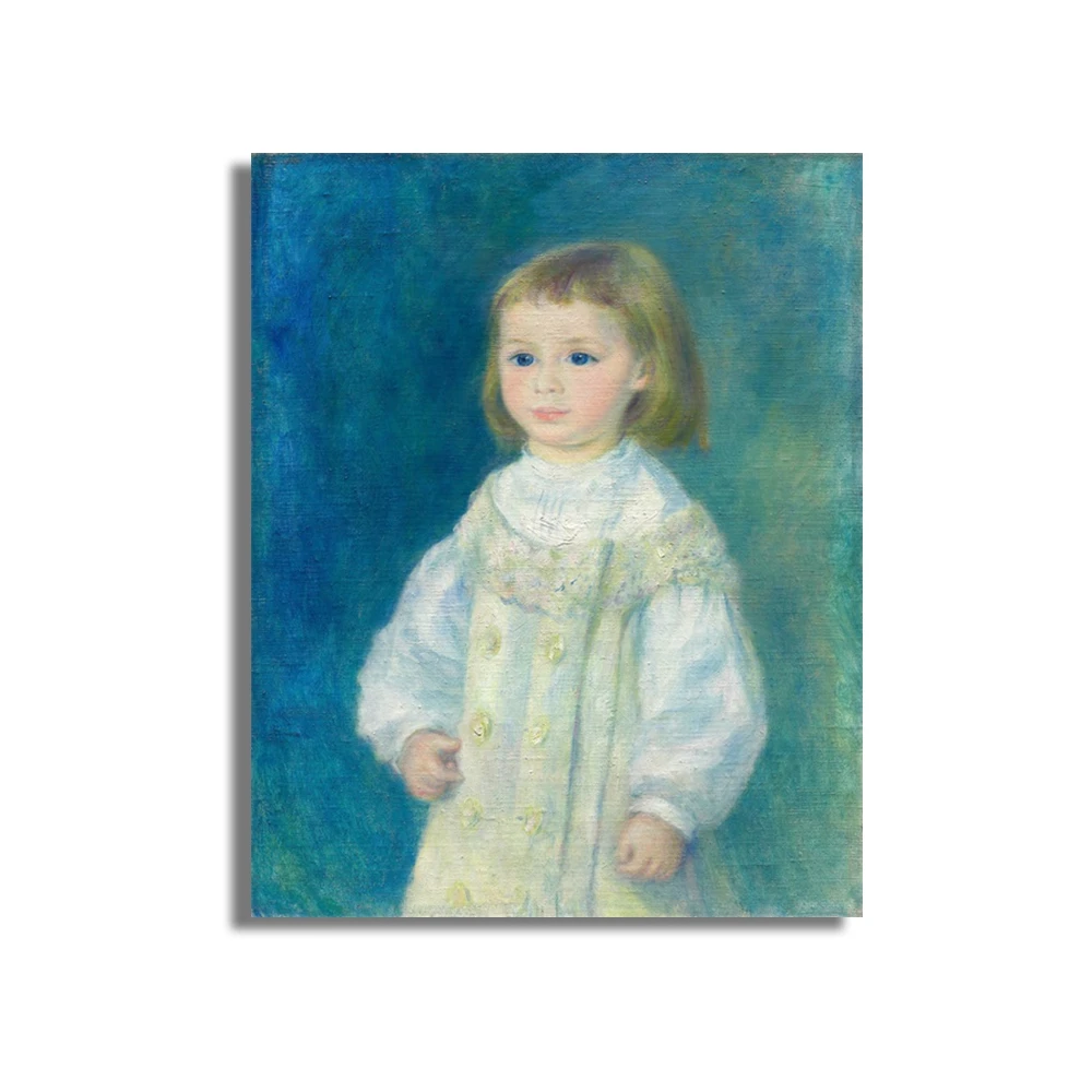 Lucie Berard от Auguste Renoir Wall Art Холст с печатью постера живопись каллиграфия