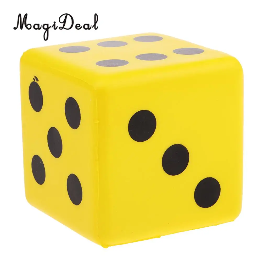 Детские игрушки MagiDeal губчатые игральные кости из пенопласта для математики