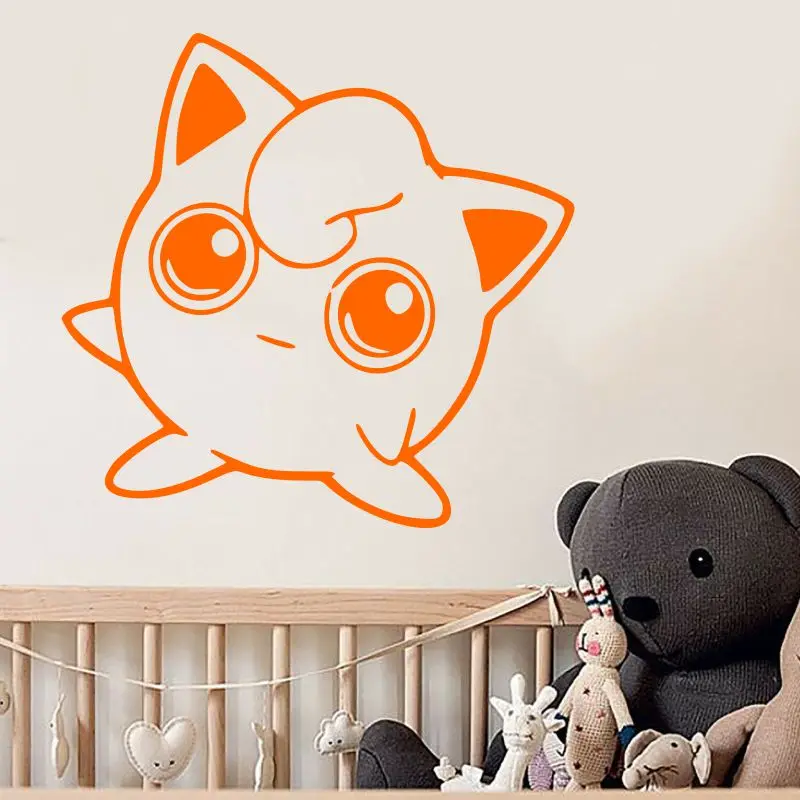 DCTAL Jigglypuff Pokemon Виниловая аппликация наклейка на окно автомобиля Go Game | Дом и сад