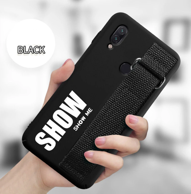 Чехол для Xiaomi Redmi Note K20 7 8 Pro 5 5A 4 4X6 6A Plus S2 чехол Мягкая силиконовая матовая задняя крышка для Redmi Note8 чехол с ремешком на руку