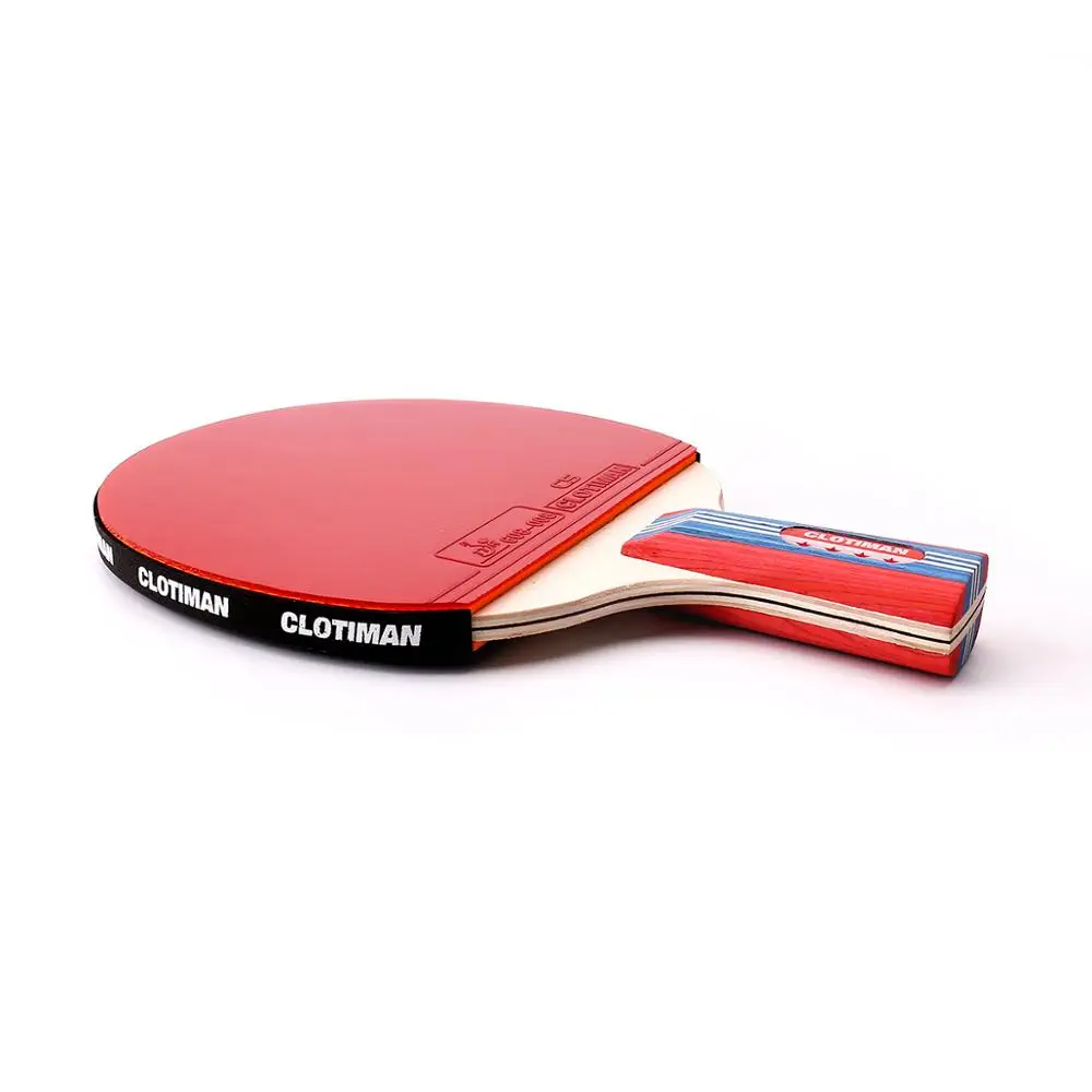 Professional Carbon Fiber Table Tennis Racket Blade Rubber With Double Face Pimples In | Rackets