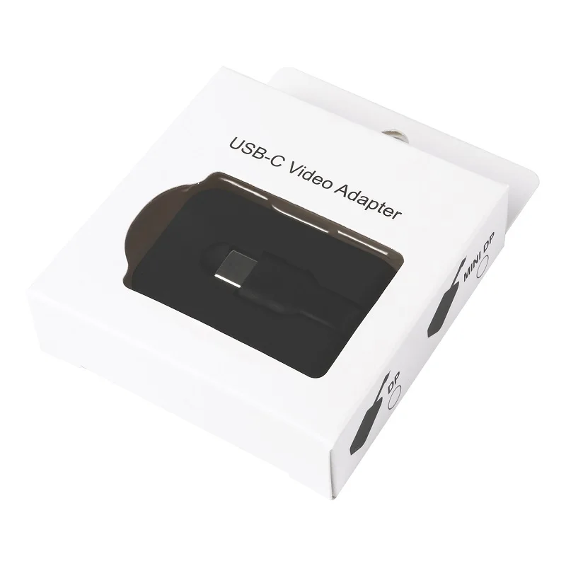 Dzlst Тип usb C адаптер Портативный к HDMI VGA Displayport Mini DP 4 К 60 Гц конвертер брелок для MacBook samsung S9/S8 USB C концентратора
