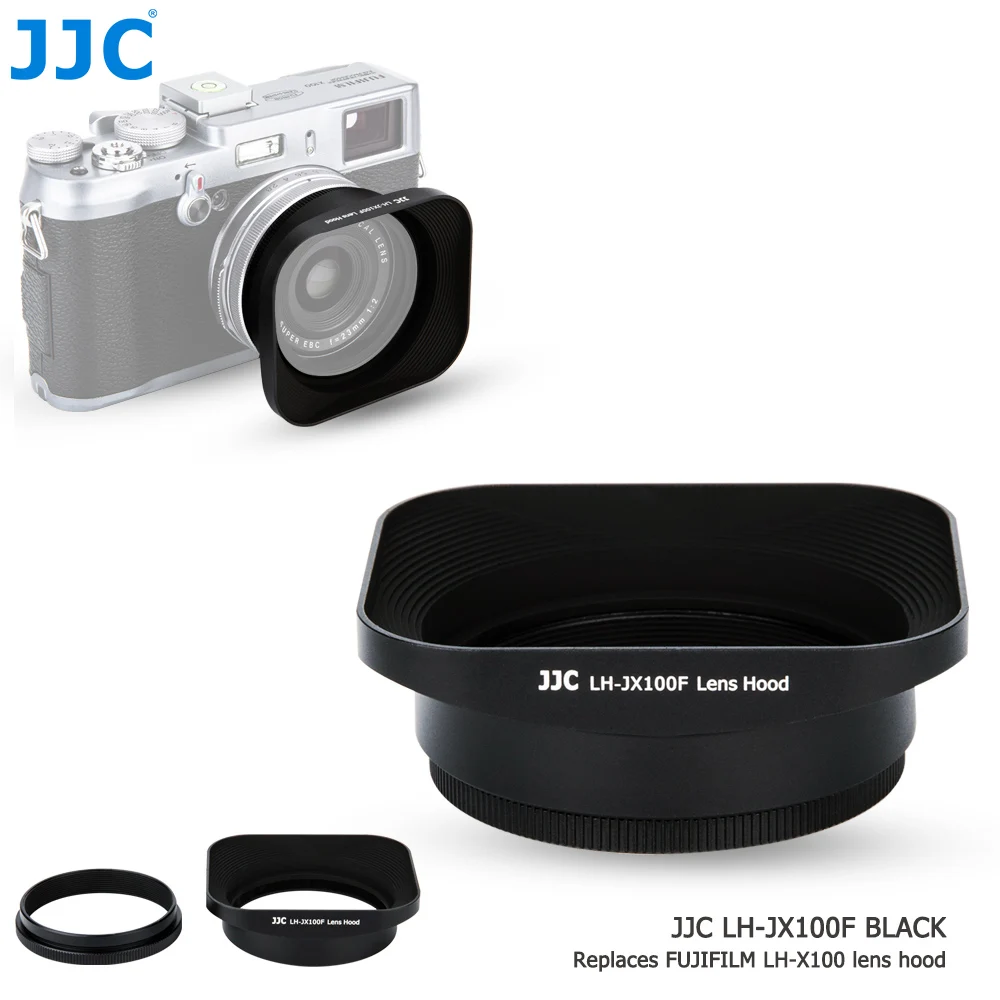 Двусторонняя защитная крышка JJC для объектива Fuji Fujifilm X100V X100F X100T X100S X100 X70 камеры