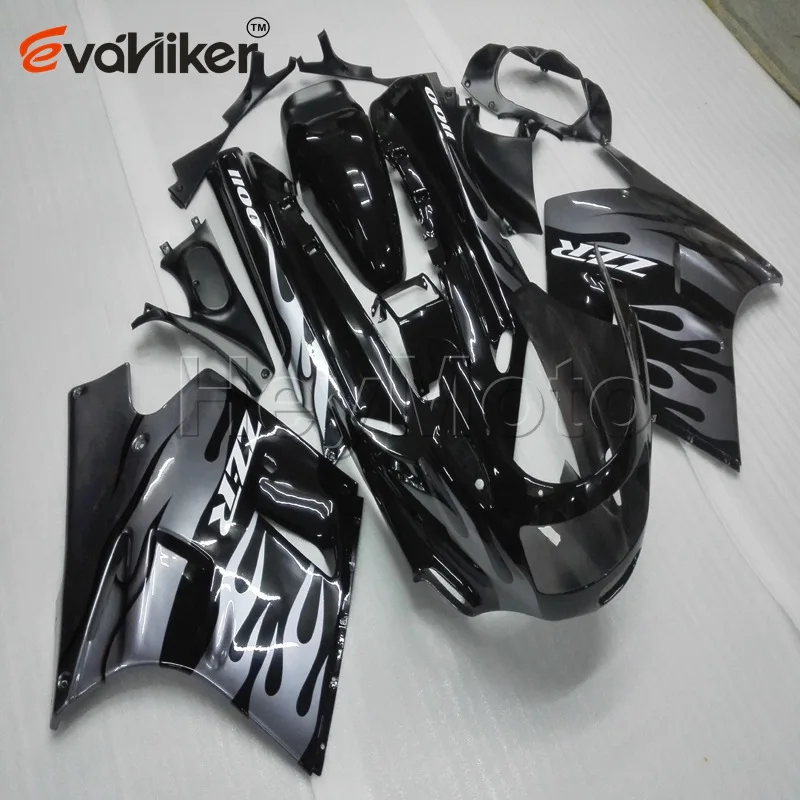 Обтекатель мотоцикла для ZX11R 1990 1991 1992 1993 1994 1995 1996 1997 1998 1999 2001 серебристо серый