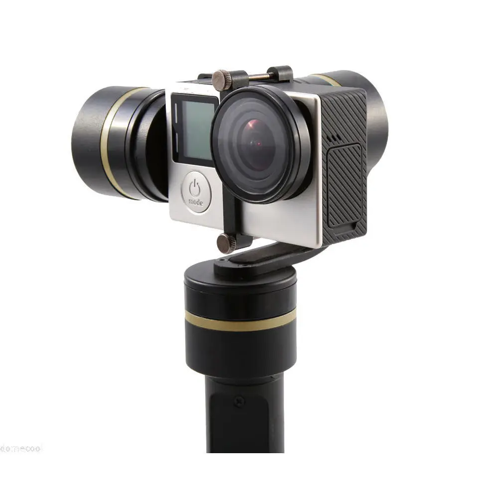 Feiyu FY G4 3 осевой ручной карданный стабилизатор устойчивый для GoPro Hero 4 + золотой|for
