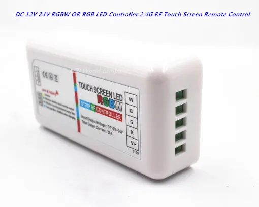 Светодиодный контроллер постоянного тока 12 В 24 RGBW/RGB сенсорный экран 2 4G пульт