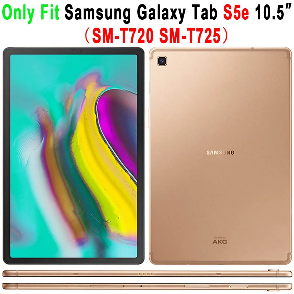 Чехол для Samsung Galaxy Tab S5e 10 5 T720 T725 противоударный силиконовый чехол планшета с