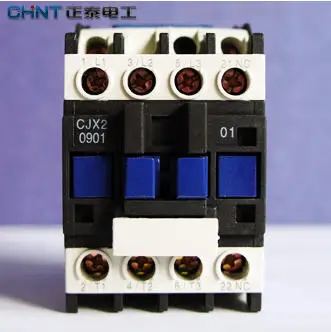 Оригинальные CHINT электрические цепи контактор переменного тока CJX2-0901 CJX2 220 В/380 В 9A