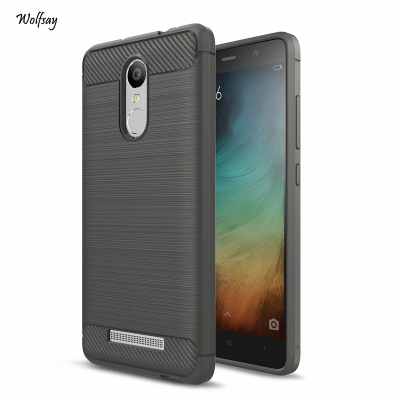 Чехол Wolfsay для Xiaomi Redmi Note 3 Pro мягкий матовый чехол из ТПУ Prime 3Pro &lt |