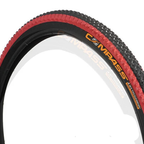 Catazer 26*1,95 MTB шоссейные велосипедные шины 60/90 TPI 60/120 PSI Нескользящие велосипедные шины многоцветные велосипедные шины - Цвет: Красный