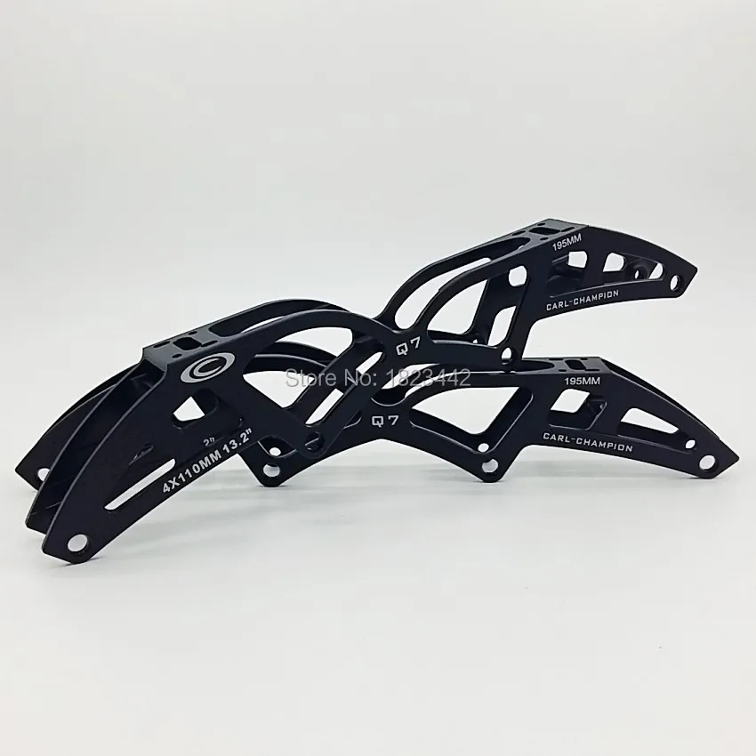 Q7 алюминиевая роликовая рама для роликовых коньков с 4*110 мм rodas|speed skate frame|skate