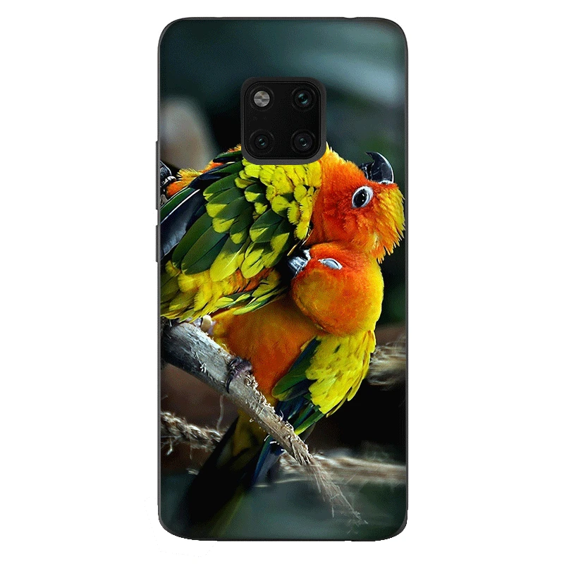 Силиконовый ТПУ чехол для телефона Huawei Nova 2i 3 3i Mate 10 20 Pro Lite Y6 Y5 Prime 2017 2018 животное