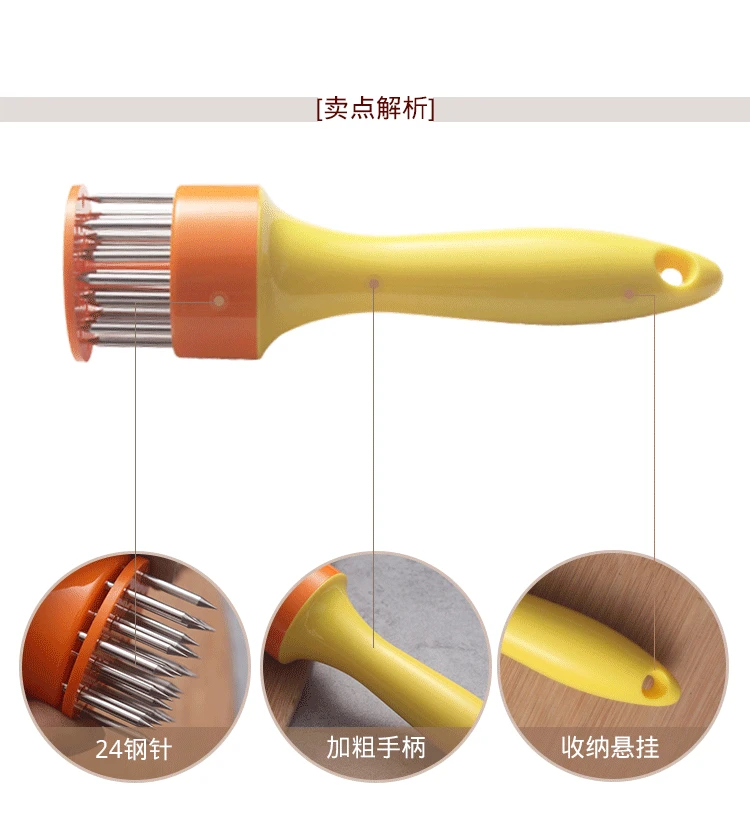 Шкура из нержавеющей стали для ногтей со свининой вставленная в машину молоток