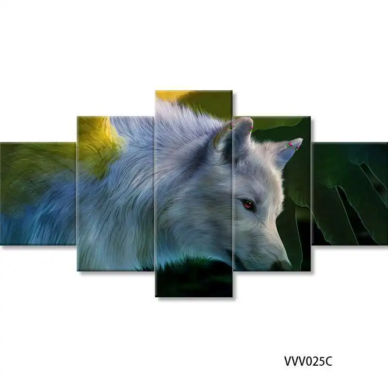 5 шт. для рисования на холсте гостиной художественный постер и печать живопись по