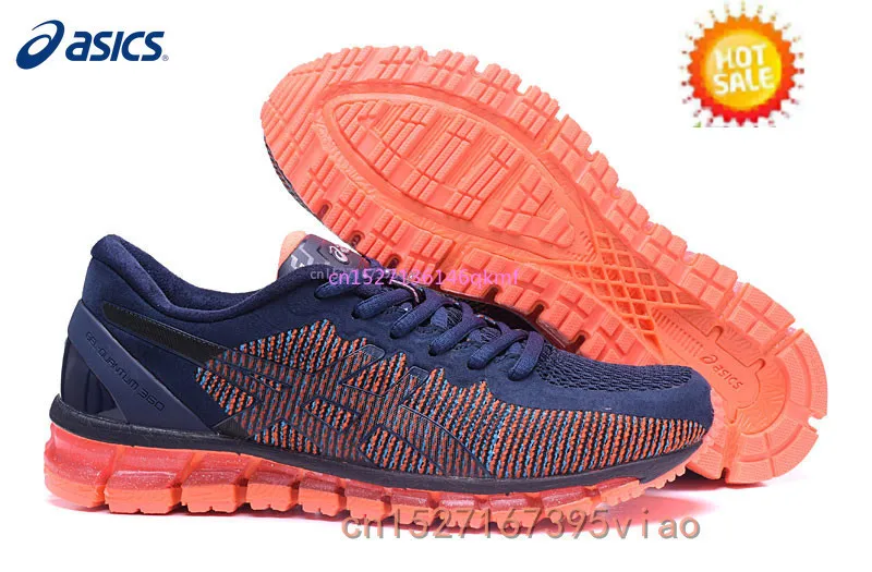 Оригинальные Asics gel-quantum 360 Мужские дышащие кроссовки sneakersнапольные спортивные удобные на шнуровке прочные беговые кроссовки