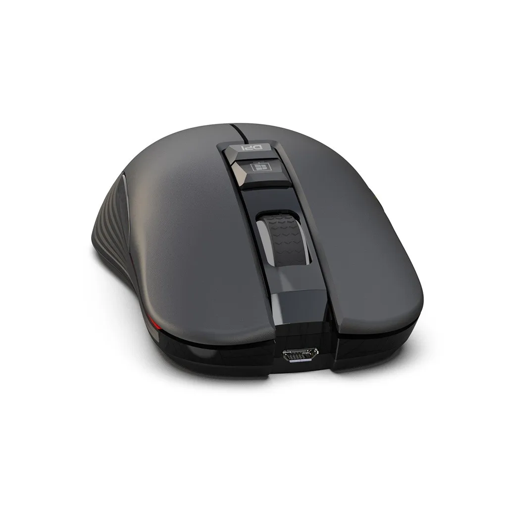 HXSJ T30 эргономичная Беспроводная игровая Бесшумная мышь 3600 точек на дюйм перезаряжаемая Бесшумная мышь высокое качество
