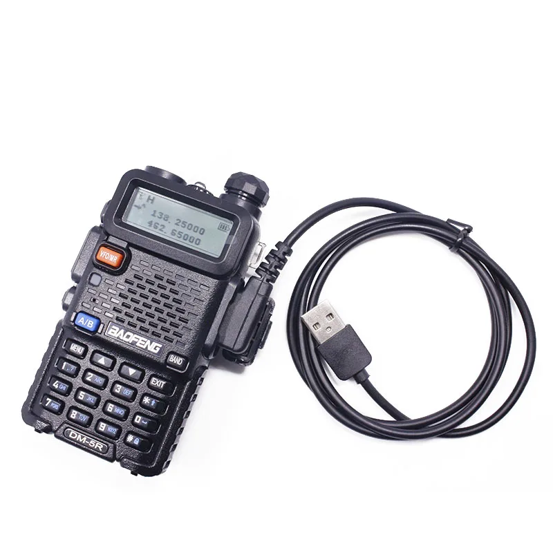 Baofeng DM-5R Tier2 DMR Radio Tier I &amp II USB Programming Cable For BaoFeng 2 Walkie Talkie RD-5R Ham | Мобильные телефоны и