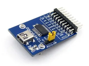 Плата FT245 USB FIFO (mini) макетная плата для модуля FT245R FT245RL параллельного интерфейса с