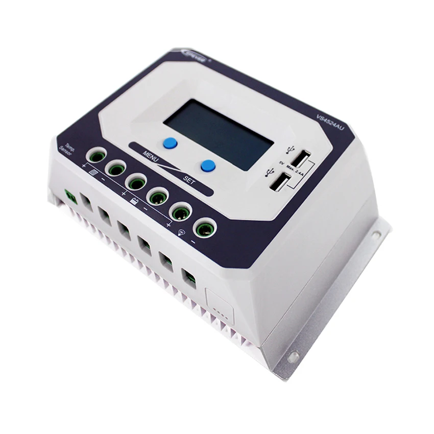 1 шт. x VS4524AU 45A 12В 24В EPSolar PWM Viewstar комплект солнечной системы контроллеры ЖК дисплей