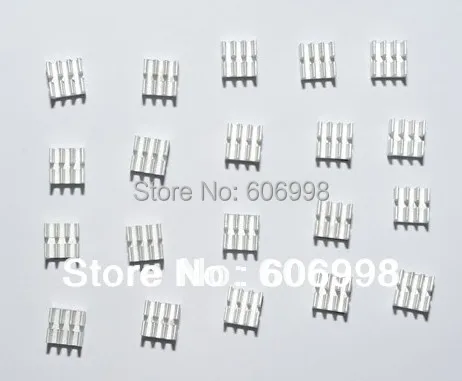 3 шт./лот алюминиевые радиаторы для Raspberry Pi 512M B/B + версия компьютера бесплатная