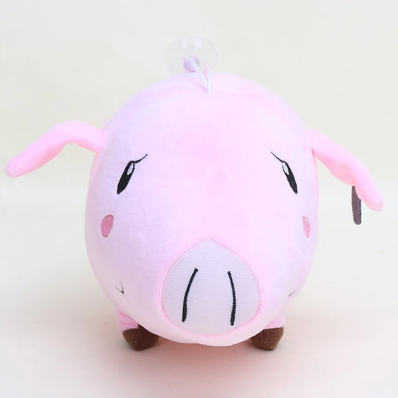 13cm pink Аниме мультфильм семь мертвых плюшевых игрушек грехи мелйод Пан ястреб ИГ Дракон гнев лисы жадность плюшевая мягкая набивная кукла подарок - Цвет: 13cm pink
