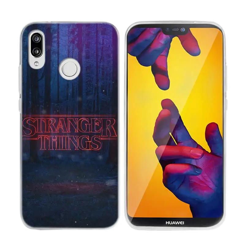 003 KMUYSL странные вещи плакат ТПУ чистый мягкий чехол для huawei P20 P10 P8 P9 mate 10 Lite P Smart Mini Pro - Цвет: 003