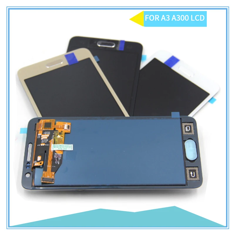 Запасной дисплей для SAMSUNG Galaxy A3 2015 LCD A300 A300F сенсорный экран дигитайзер|Экраны