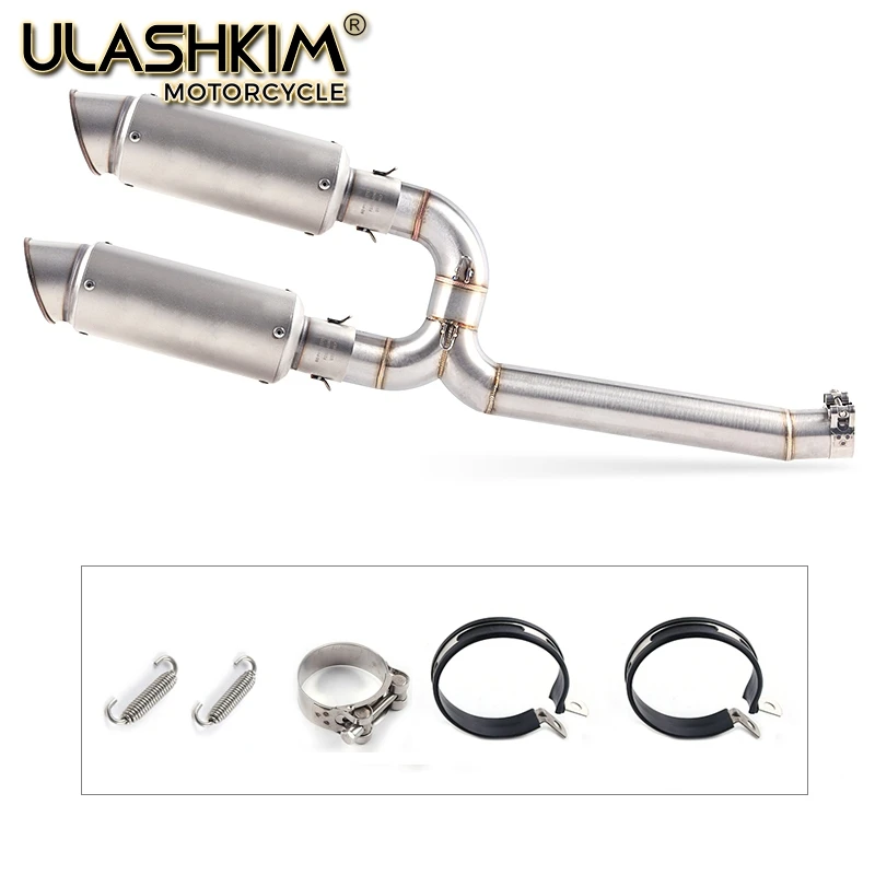 FZ6S FZ6N мотоцикл глушитель полная система слипоны трубы соединительные трубы Escape для yamaha FZ-6N FZ-6S FZ6