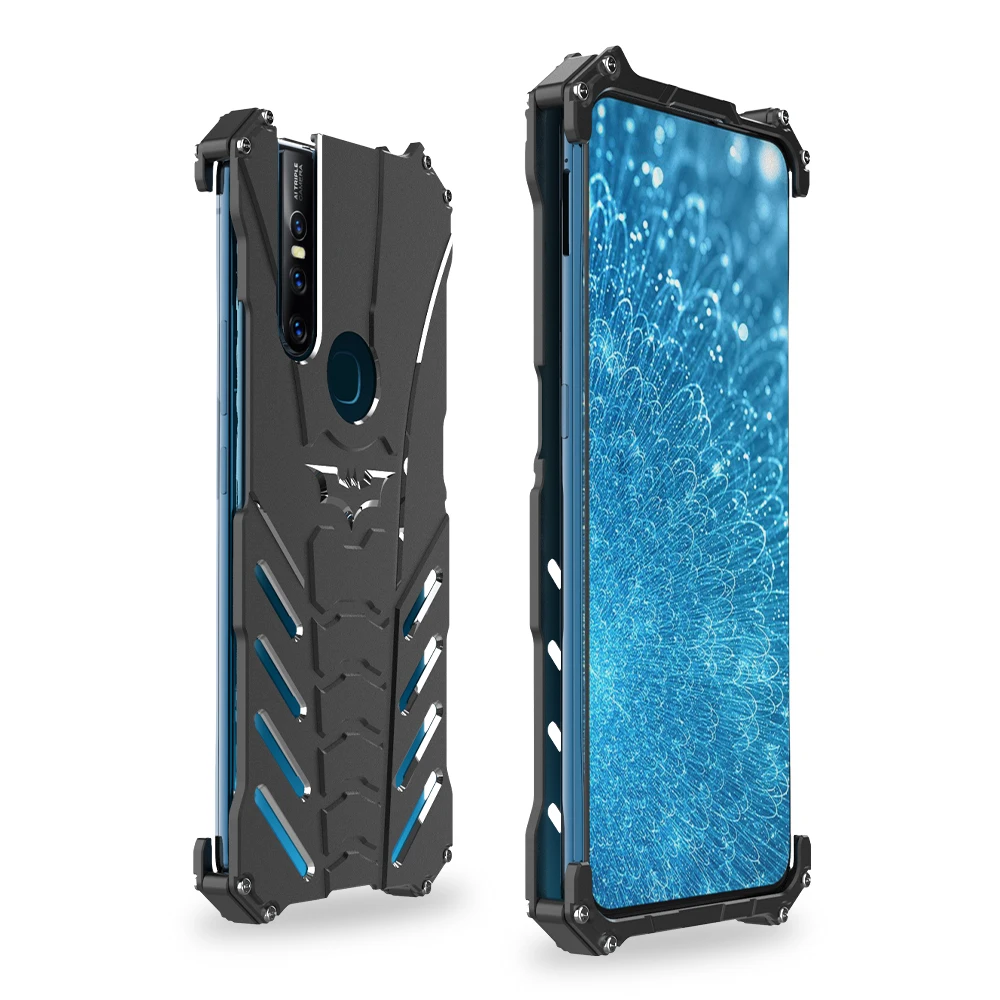R JUST ЧЕХОЛ ДЛЯ VIVO S1 S1pro BATMAN Luxury Doom Heavy Duty Armor металлические алюминиевые чехлы для телефонов Huawei Mate