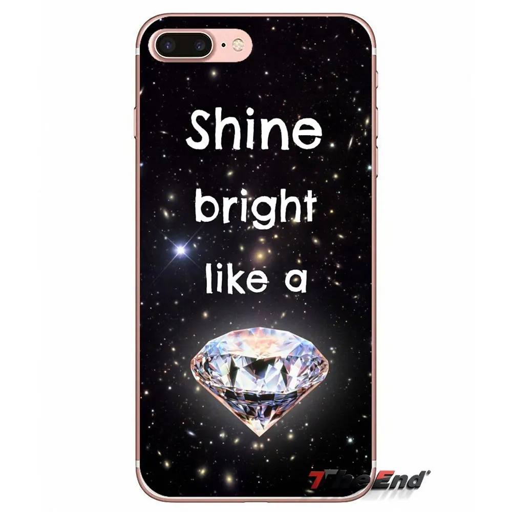 Мягкий блестящий чехол для iPhone X 4 4S 5 5S 5C SE 6 6S 7 8 Plus Samsung Galaxy J1 J3 J5 J7 A3 A5 2016 2017|case a|case
