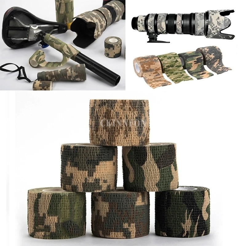 200 шт./лот 5 см x 4 м Армейский Камуфляж инструмент для стрельбы на открытом воздухе