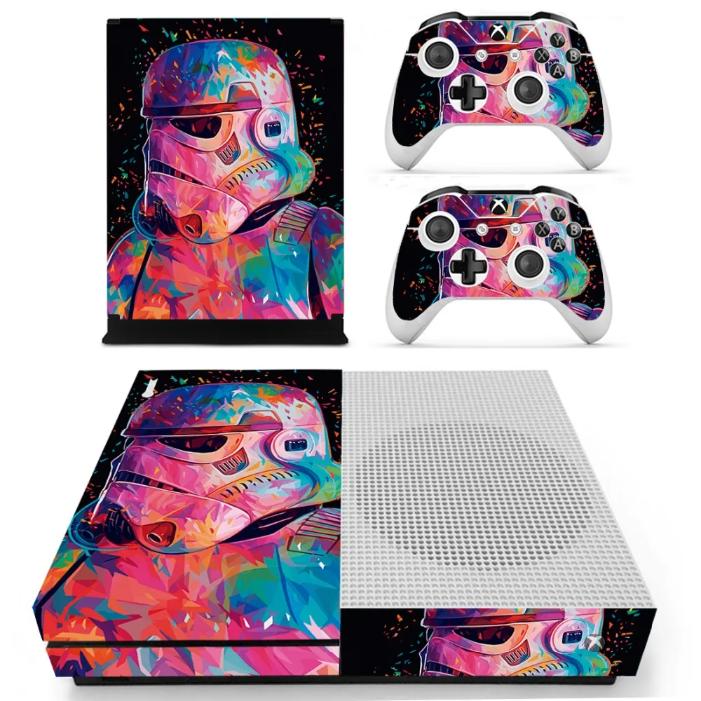 Наклейка Звездные войны для Xbox One S консоли и контроллеров тонкий виниловый