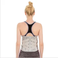 back brace lumbar support pain relief of herniated disk sciatica spondylosis spinal stenosis posture corrector compression back