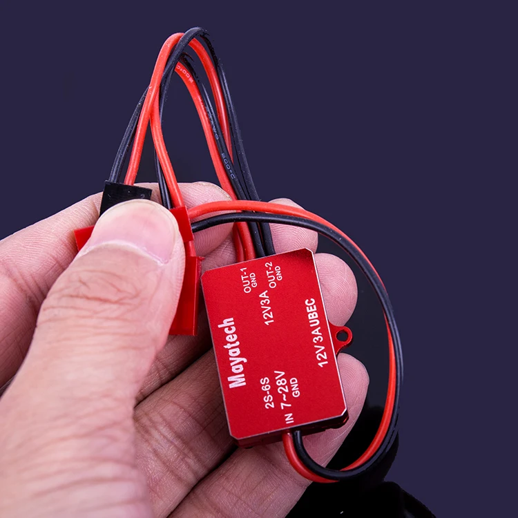 Модуль напряжения Mayatech RC UBEC понижающий ток 5 В/12 В 3 А регулятор для квадрокоптера