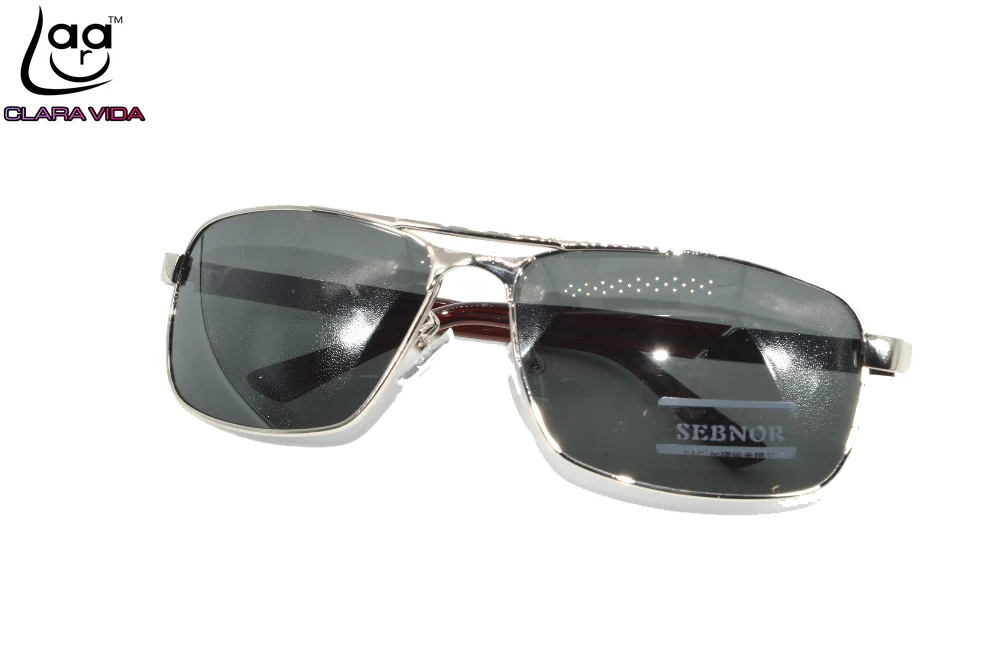 Изготовленные на заказ солнцезащитные очки с поляризацией двойная оправа