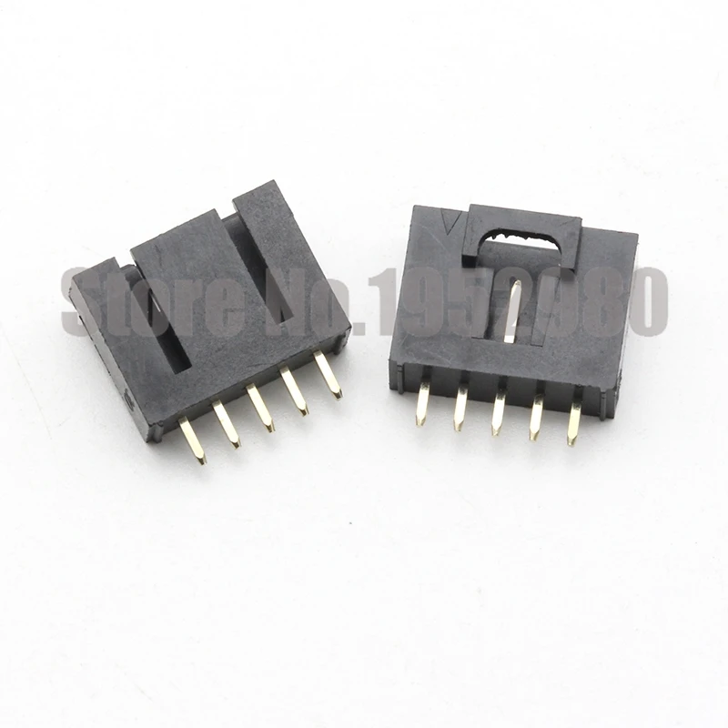 100 шт. MX2.54 Dupont прямой контактный разъем 180 градусов 2/3/4/5/6/8/10/12Pin с пряжкой для ремня