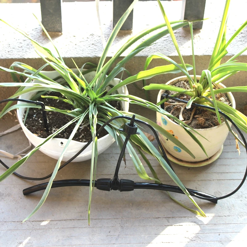 Шланг для капельного орошения 6 м 8/11 дюйма 4/7 мм|greenhouse watering kit|watering kitautomatic drip |