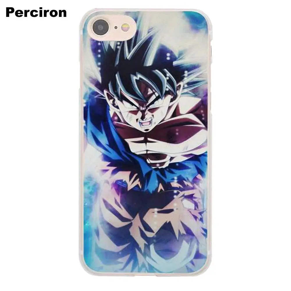 Окрашенные для Apple iPhone X 4 4S 5 5C SE 6 6S 7 8 Plus LG G3 G4 G5 G6 K4 K7 K8 K10 V10 V20 Dragon Ball Z Goku Ultra Instinct |