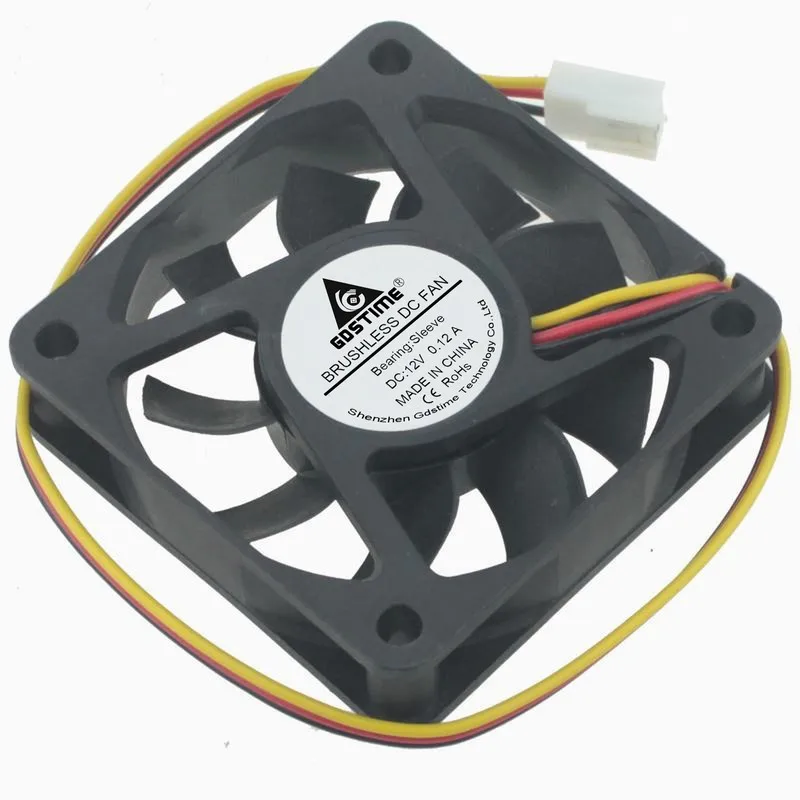 Новый оригинальный DC 5V 12V 24V 6CM 60x60x15MM 6015 процессор бесщеточный DIY охлаждающий